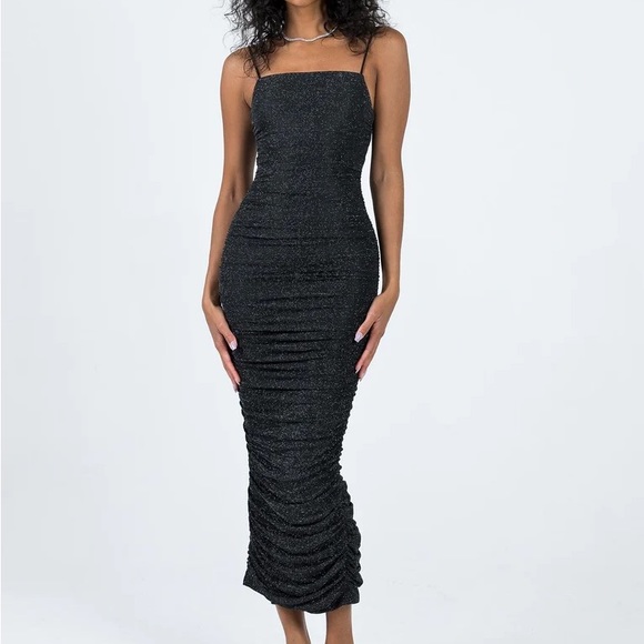 Princess Polly Dresses & Skirts - Princess Polly - Reeva Maxi Dress Black - US 6